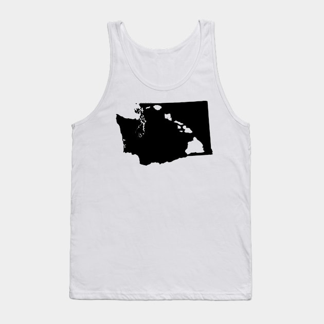 Washington and Hawai'i Roots by Hawaii Nei All Day Tank Top by hawaiineiallday